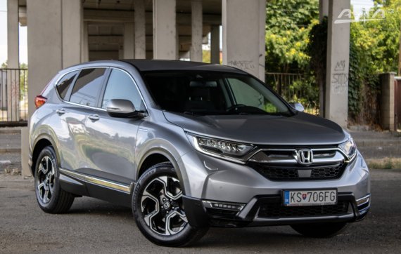Honda CR-V 2.0 i-MMD Hybrid Elegance 2WD / 107kW / CVT / ZÁRUKA / AJ NA SPLÁTKY / PROTIÚČET 2020 šedá