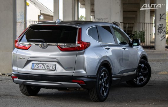 Honda CR-V 2.0 i-MMD Hybrid Elegance 2WD / 107kW / CVT / ZÁRUKA / AJ NA SPLÁTKY / PROTIÚČET 2020 šedá