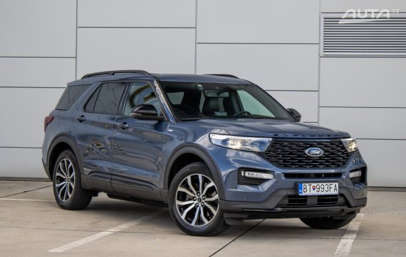Ford Explorer ST-Line U625N 3.0 EcoBoost PHEV / AJ NA SPLÁTKY / PROTIÚČET 2022 modrá