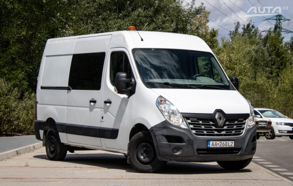 Renault Master 2.3 dCi, 100kW, M6 / AJ NA SPLÁTKY / PROTIÚČET / 2016 bílá