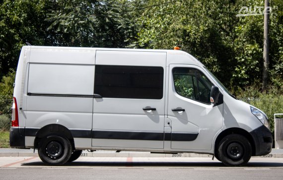 Renault Master 2.3 dCi, 100kW, M6 / AJ NA SPLÁTKY / PROTIÚČET / 2016 bílá