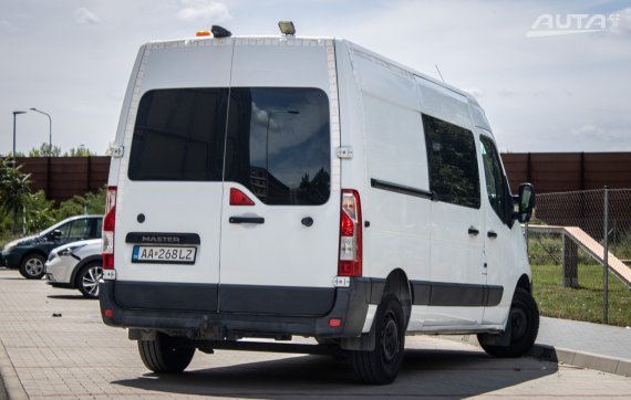 Renault Master 2.3 dCi, 100kW, M6 / AJ NA SPLÁTKY / PROTIÚČET / 2016 bílá
