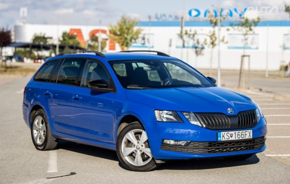 Škoda Octavia Combi 2.0 TDI MT/6 110kW / AJ NA SPLÁTKY / PROTIÚČET 2020 modrá