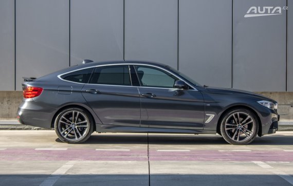 BMW Rad 3 GT 320d xDrive M-Packet / AJ NA SPLÁTKY / PROTIÚČET 2014 šedá