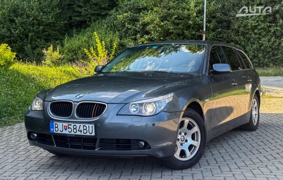 BMW Rad 5 Touring 525i A/T, 141kW (2004) / AJ NA SPLÁTKY / PROTIÚČET / 2004 - hlavní pohled
