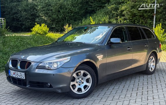BMW Rad 5 Touring 525i A/T, 141kW (2004) / AJ NA SPLÁTKY / PROTIÚČET / 2004 šedá