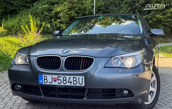 BMW Rad 5 Touring 525i A/T, 141kW (2004) / AJ NA SPLÁTKY / PROTIÚČET / 2004 šedá