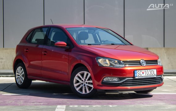 Volkswagen Polo 1.2 TSI BMT Comfortline / 66kW / M5 / ZÁRUKA / AJ NA SPLÁTKY / PROTIÚČET 2014 červená