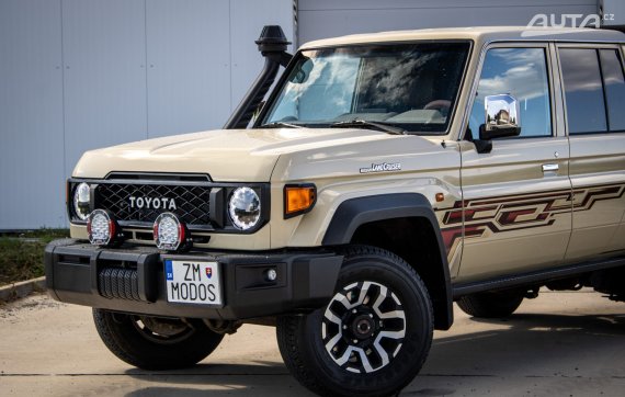 Toyota Land Cruiser 79 LX 2.8L Double Cab A/T, 150kW / AJ NA SPLÁTKY / PROTIÚČET / 2025 hnědá
