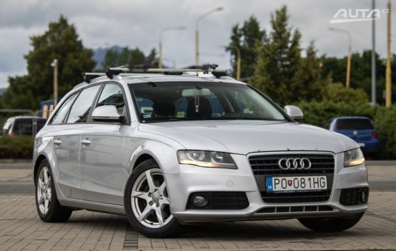 Audi A4 Avant 2.0 TDI / 105kW / M6 / AJ NA SPLÁTKY / PROTIÚČET 2008 stříbrná metalíza