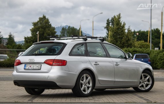 Audi A4 Avant 2.0 TDI / 105kW / M6 / AJ NA SPLÁTKY / PROTIÚČET 2008 stříbrná metalíza