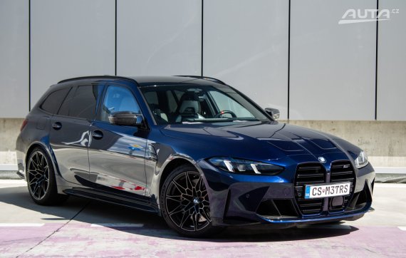 BMW M3 Touring Competition M xDrive, 390 kW, 2025 2025 modrá