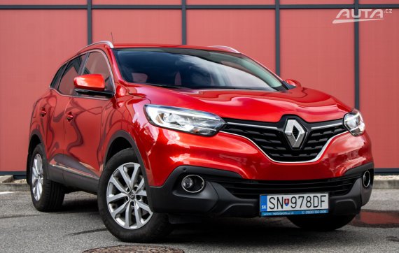 Renault Kadjar Energy TCe / 96kW / M6 / ZÁRUKA / AJ NA SPLÁTKY / PROTIÚČET 2017 červená