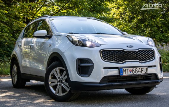 Kia Sportage 1.7 CRDi 2WD, 85kW, M6 / AJ NA SPLÁTKY / PROTIÚČET / 2018 bílá