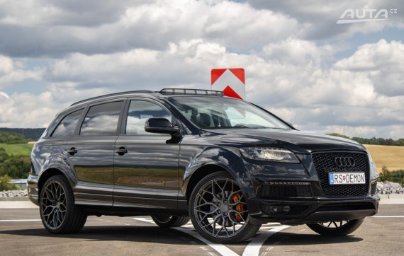Audi Q7 4.2 TDI Quattro Tiptronic / 250kW / A8 / ZÁRUKA / AJ NA SPLÁTKY / PROTIÚČET 2012 černá