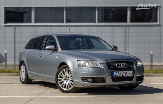 Audi A6 Avant 3.0 QUATTRO 171kW AT/6 / AJ NA SPLÁTKY / PROTIÚČET 2008 šedá