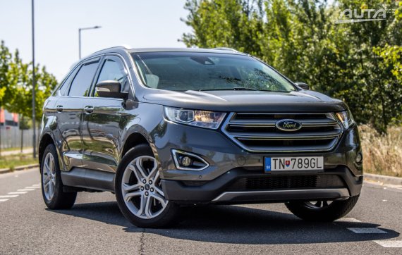 Ford Edge 2.0 TDCI 154kW AT/6 4x4 / AJ NA SPLÁTKY / PROTIÚČET 2017 šedá