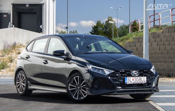 Hyundai i20 1.2i N Line / 62kW / M5 / ZÁRUKA / AJ NA SPLÁTKY / PROTIÚČET 2023 černá