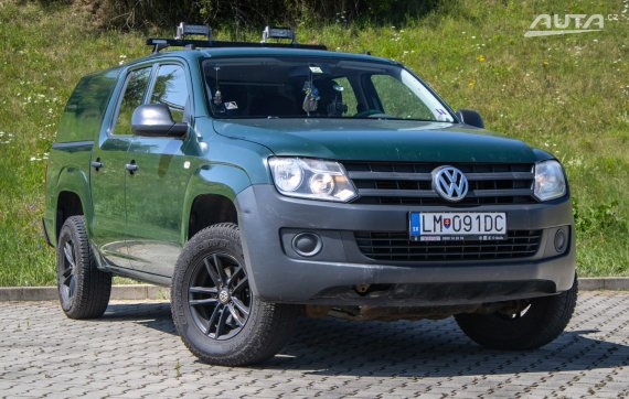 Volkswagen Amarok 2.0 TDI 4Motion / 90kW / M6 / ZÁRUKA / AJ NA SPLÁTKY / PROTIÚČET 2012 červená