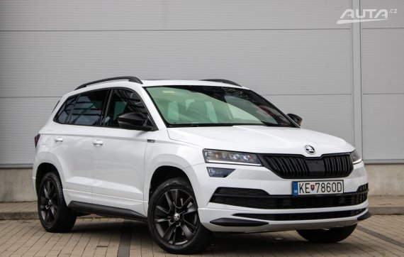 Škoda Karoq 2.0 TDI Sportline 4x4 DSG / 110kW / A7 / ZÁRUKA / AJ NA SPLÁTKY / PROTIÚČET 2022 bílá
