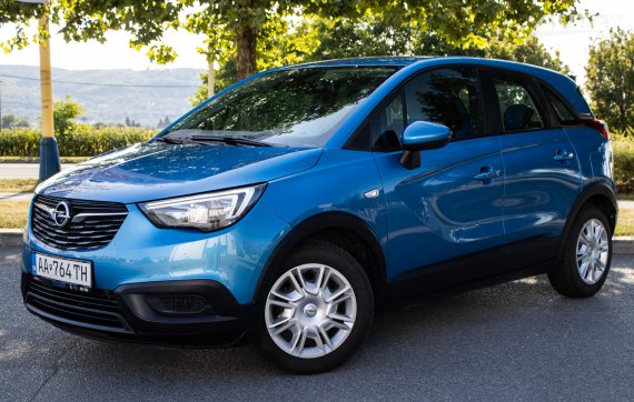 Opel Crossland X 1.2, 61kW (2019) / AJ NA SPLÁTKY / PROTIÚČET / 2019 modrá