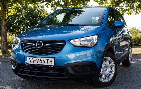 Opel Crossland X 1.2, 61kW (2019) / AJ NA SPLÁTKY / PROTIÚČET / 2019 modrá