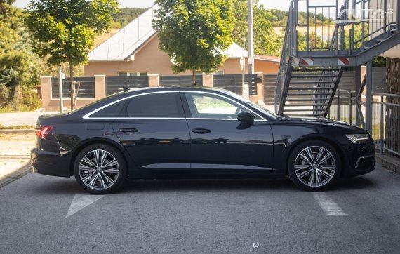 Audi A6 45 2.0 TFSI mHEV Design / 180kW / A7 / ZÁRUKA / AJ NA SPLÁTKY / PROTIÚČET 2020 modrá
