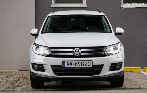 Volkswagen Tiguan 1.4 TSI BMT Trend&amp;Fun / 92kW / M6 / ZÁRUKA / AJ NA SPLÁTKY / PROTIÚČET 2015 bílá