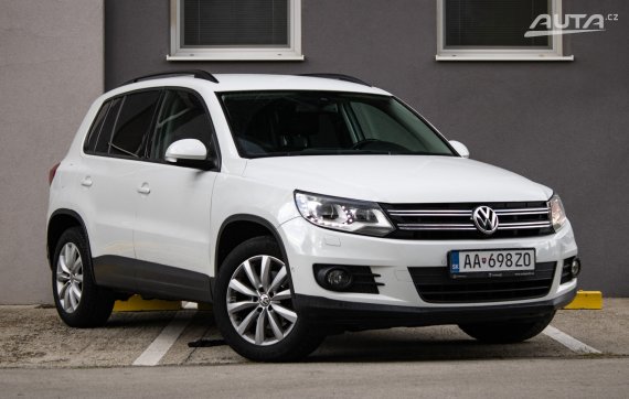 Volkswagen Tiguan 1.4 TSI BMT Trend&amp;Fun / 92kW / M6 / ZÁRUKA / AJ NA SPLÁTKY / PROTIÚČET 2015 bílá