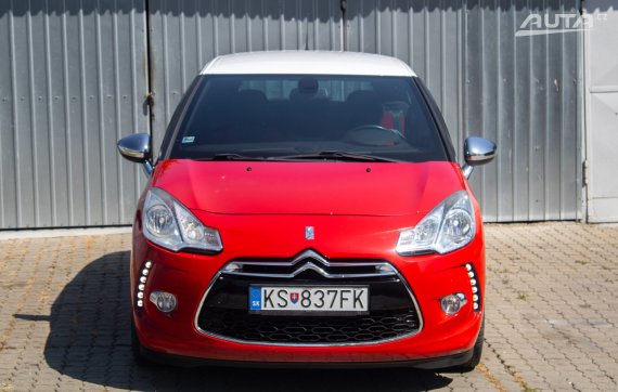 Citroën DS3 1.6 THP / 115kW / M6 / ZÁRUKA / AJ NA SPLÁTKY / PROTIÚČET - PO ROZVODOCH 2012 červená