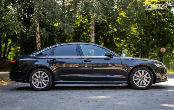 Audi A6 Limousine 3.0 TDI 218k Quattro 160kW AT/7 / AJ NA SPLÁTKY / PROTIÚČET 2015 šedá