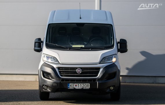 Fiat Ducato 2.3 Multijet L4H2 / 96kW / M6 / AJ NA SPLÁTKY / PROTIÚČET 2018 bílá