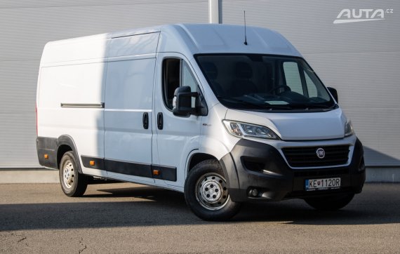 Fiat Ducato 2.3 Multijet L4H2 / 96kW / M6 / AJ NA SPLÁTKY / PROTIÚČET 2018 bílá