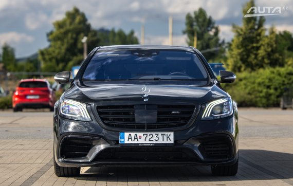 Mercedes-Benz S trieda Sedan AMG S63 4MATIC+ / 450kW / A9 / ZÁRUKA / AJ NA SPLÁTKY / PROTIÚČET 2020 černá