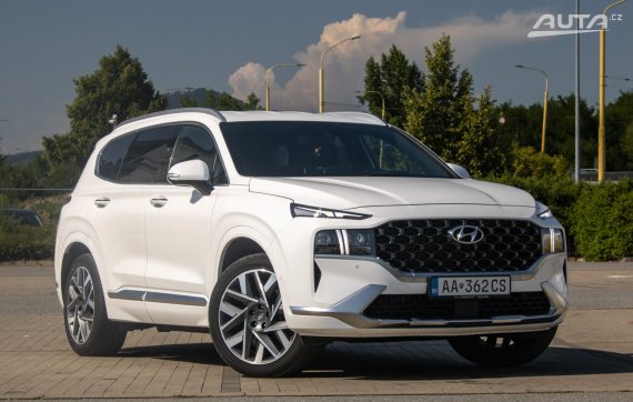 Hyundai Santa Fe 2.2 CRDi Premium 4x4 / 148kW / A8 / ZÁRUKA / AJ NA SPLÁTKY / PROTIÚČET 2023 bílá