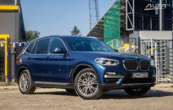 BMW X3 xDrive30d Luxury Line G01 195kW / AJ NA SPLÁTKY / PROTIÚČET 2020 modrá