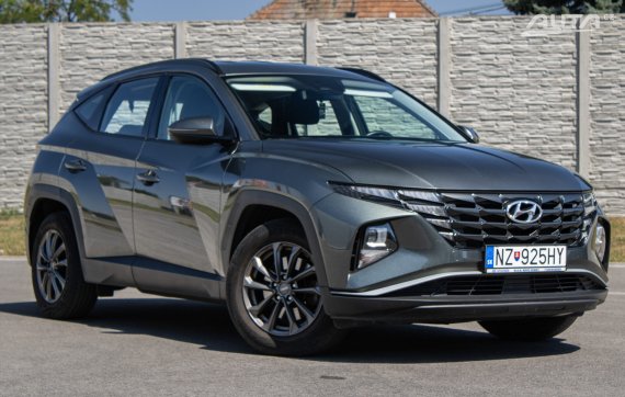 Hyundai Tucson 1.6 T-GDI, 110kW, M6 / AJ NA SPLÁTKY / PROTIÚČET / 2022 zelená