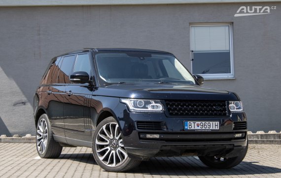 Land Rover Range Rover 4.4L SDV8 Autobiography / 250kW / A8 / ZÁRUKA / AJ NA SPLÁTKY / PROTIÚČET 2013 černá