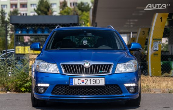 Škoda Octavia Combi 2.0 TDI RS DSG / 125kW / A6 / ZÁRUKA / AJ NA SPLÁTKY / PROTIÚČET 2012 modrá
