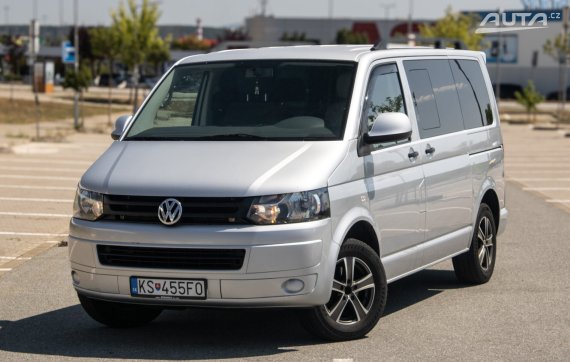Volkswagen Caravelle T5 2.0 TDI KR Comfortline DSG / 103kW / A7 / ZÁRUKA / AJ NA SPLÁTKY / PROTIÚČET 2011 - hlavní pohled