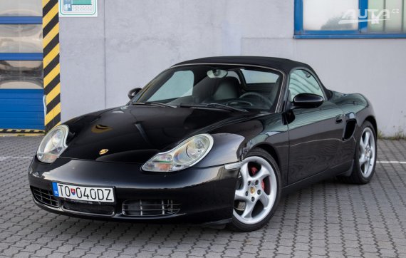 Porsche Boxster S 986, 185kW (2000) / AJ NA SPLÁTKY / PROTIÚČET / 2000 - hlavní pohled