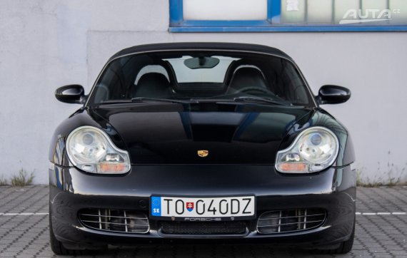 Porsche Boxster S 986, 185kW (2000) / AJ NA SPLÁTKY / PROTIÚČET / 2000 černá