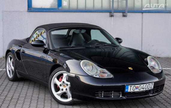 Porsche Boxster S 986, 185kW (2000) / AJ NA SPLÁTKY / PROTIÚČET / 2000 černá
