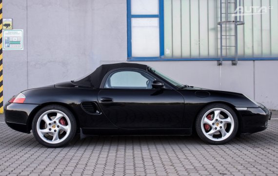 Porsche Boxster S 986, 185kW (2000) / AJ NA SPLÁTKY / PROTIÚČET / 2000 černá