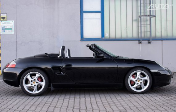 Porsche Boxster S 986, 185kW (2000) / AJ NA SPLÁTKY / PROTIÚČET / 2000 černá