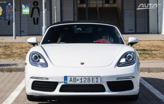 Porsche Boxster 718, 220kW (2017) / AJ NA SPLÁTKY / PROTIÚČET / 2017 bílá