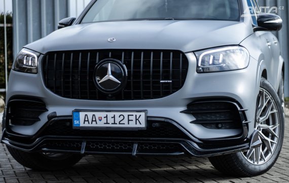 Mercedes-Benz GLS 580 mHEV 4MATIC A/T, 360kW (2021) / AJ NA SPLÁTKY / PROTIÚČET / 2021 šedá