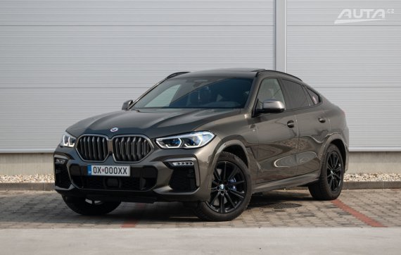 BMW X6 M50d xDrive 294kw SK, AJ NA SPLÁTKY / PROTIÚČET 2020 - hlavní pohled