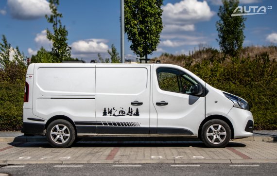 Renault Trafic 2018 MT/6 89kW / AJ NA SPLÁTKY / PROTIÚČET 2018 bílá