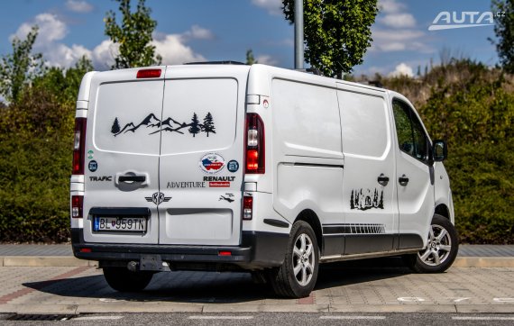 Renault Trafic 2018 MT/6 89kW / AJ NA SPLÁTKY / PROTIÚČET 2018 bílá